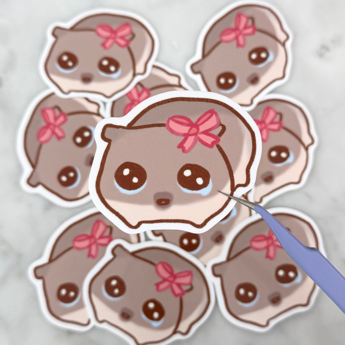 Sad Hamster Sticker
