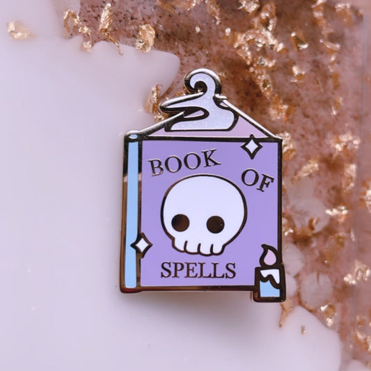 Book of Spells Enamel Pin