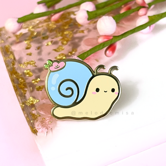 Snail Enamel Pin