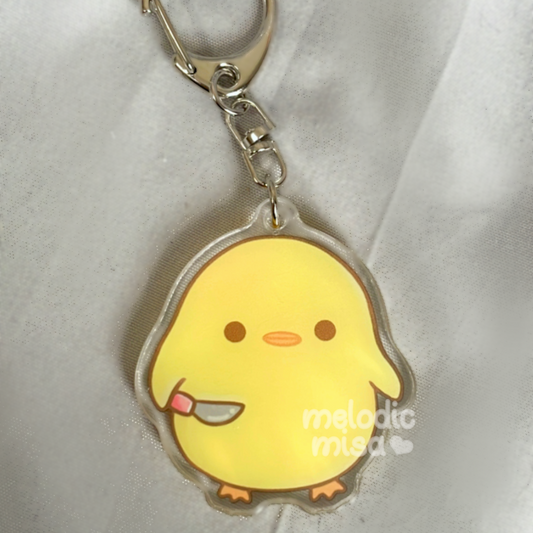 Stabby Duck Keychain