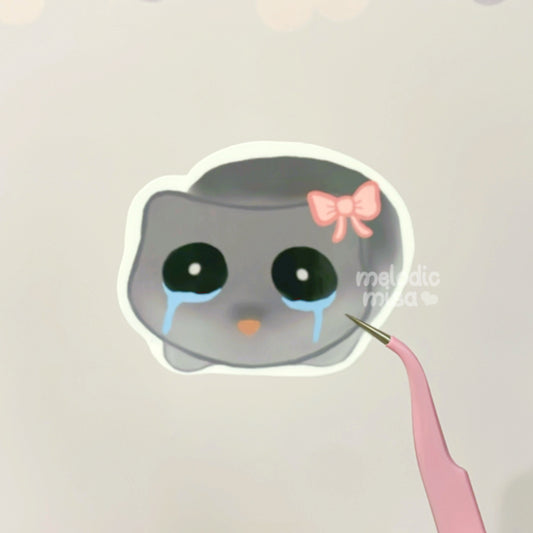 Sad Hamster Sticker