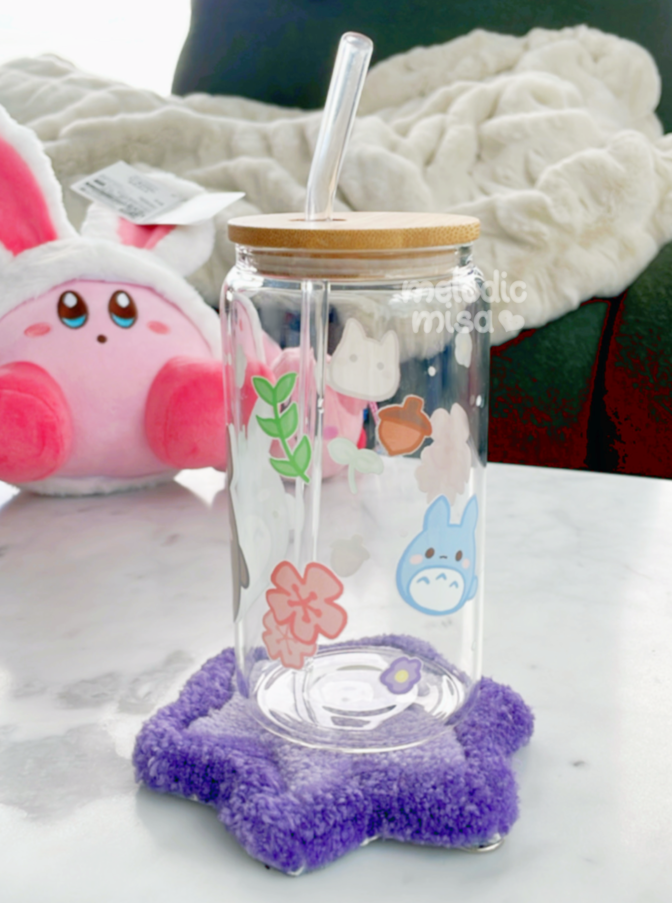 Totoro Glass Tumbler