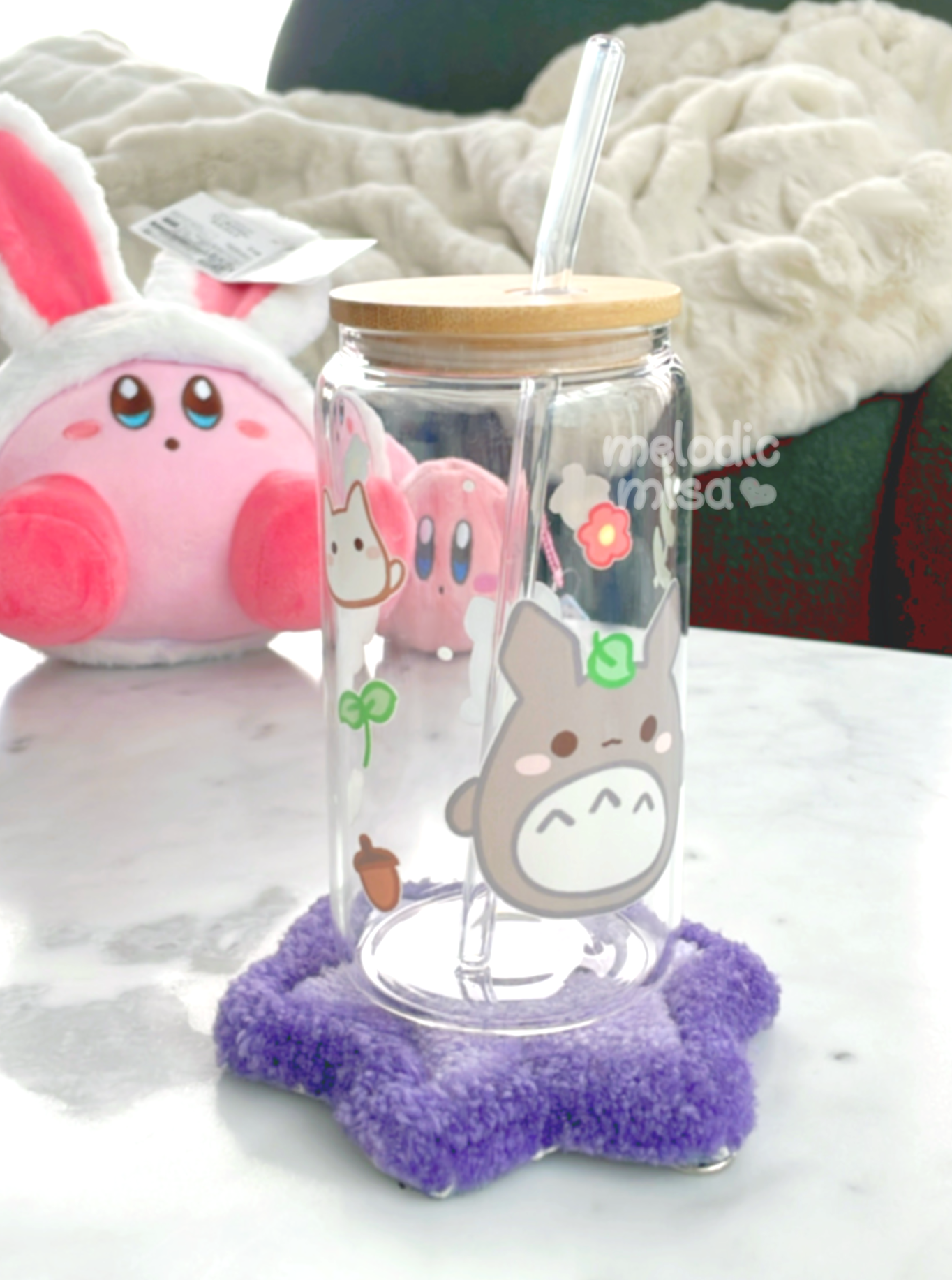 Totoro Glass Tumbler