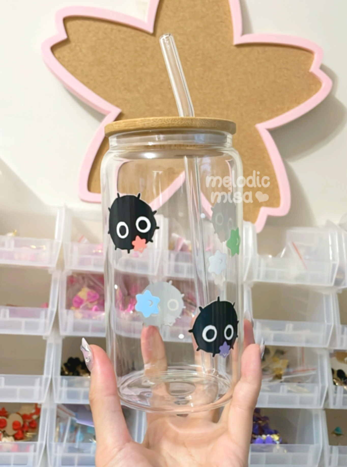 Soot Sprite Glass Tumbler