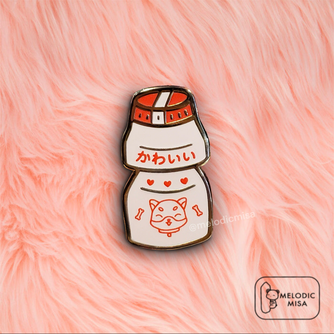 Yakult Enamel Pin