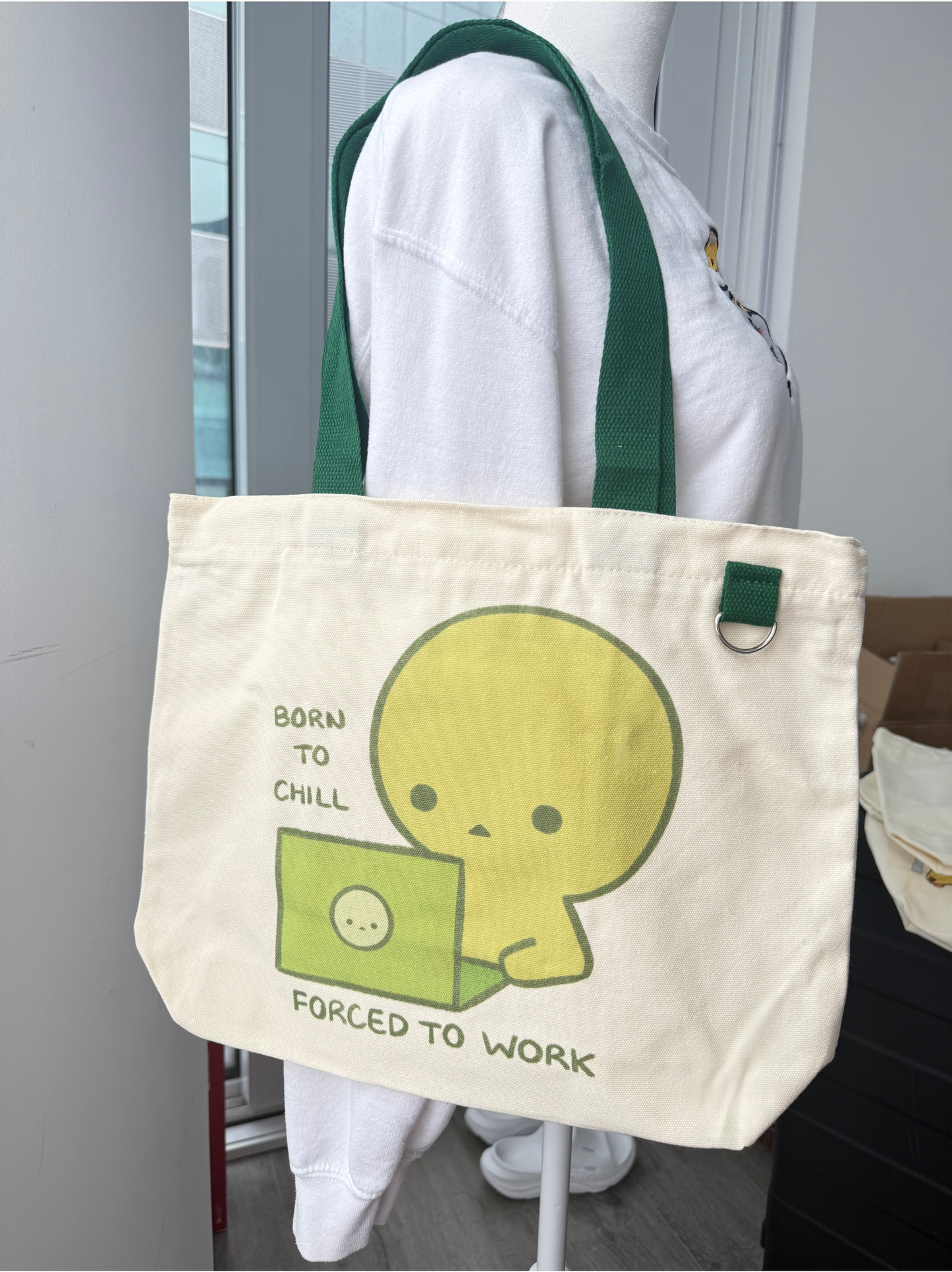 Smiski Tote Bag