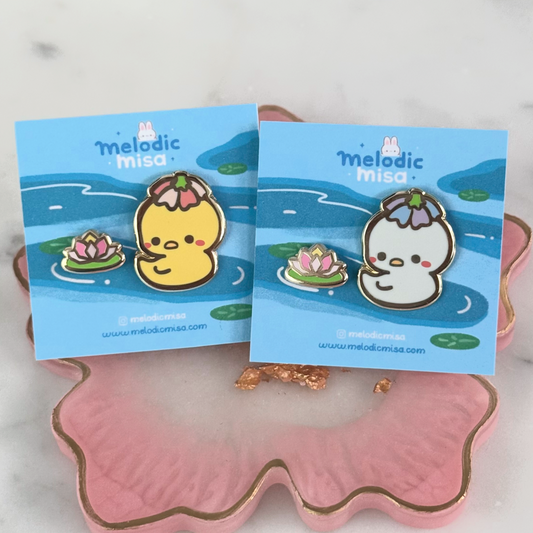 Duck Enamel Pin Set
