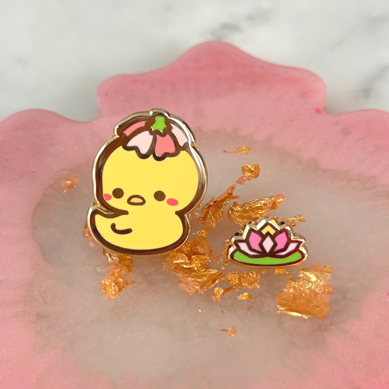 Duck Enamel Pin Set