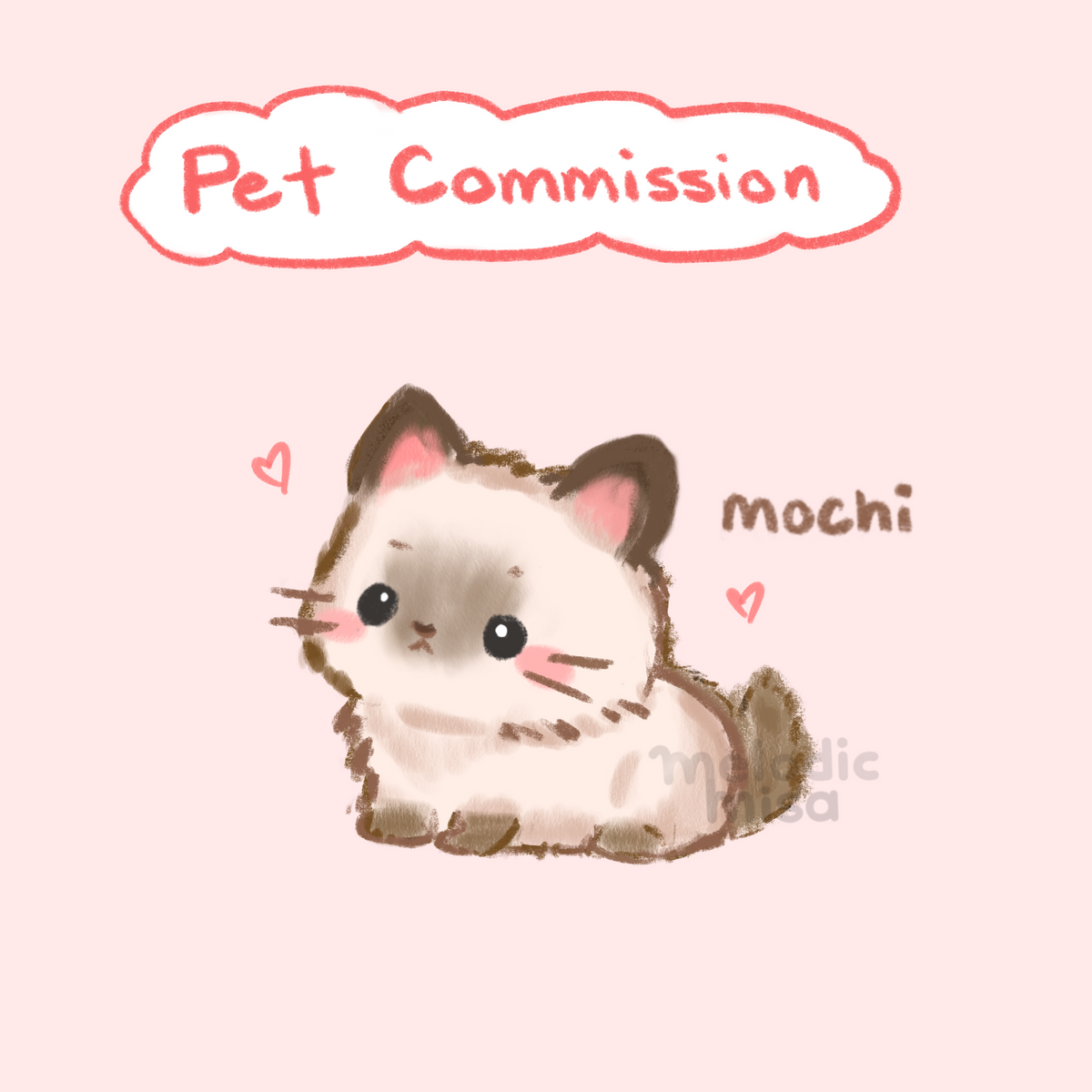 Custom Pet Portrait Commission 🐾